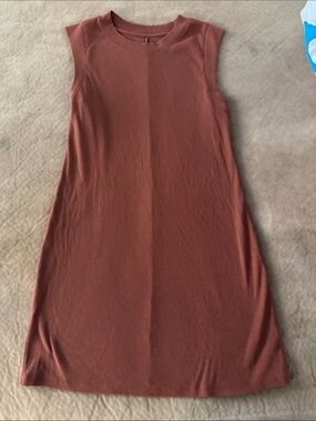 a new day Sleeveless Maxi Dress in Rust Brown